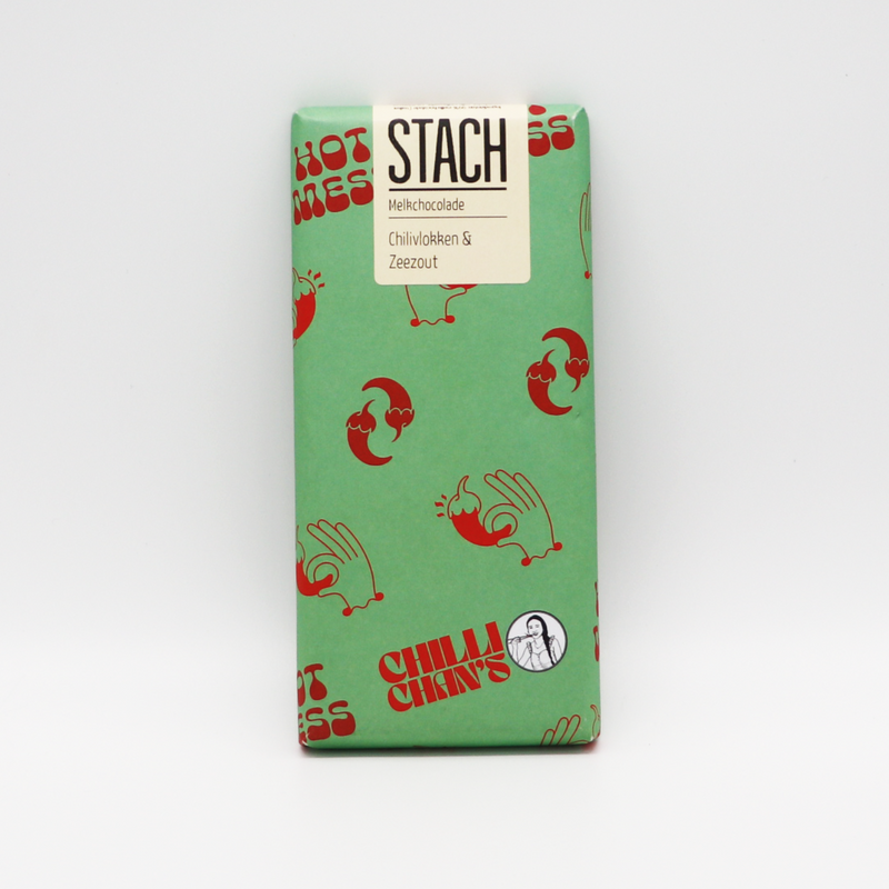 STACH chocolade - Melk Chili Chan Zeezout