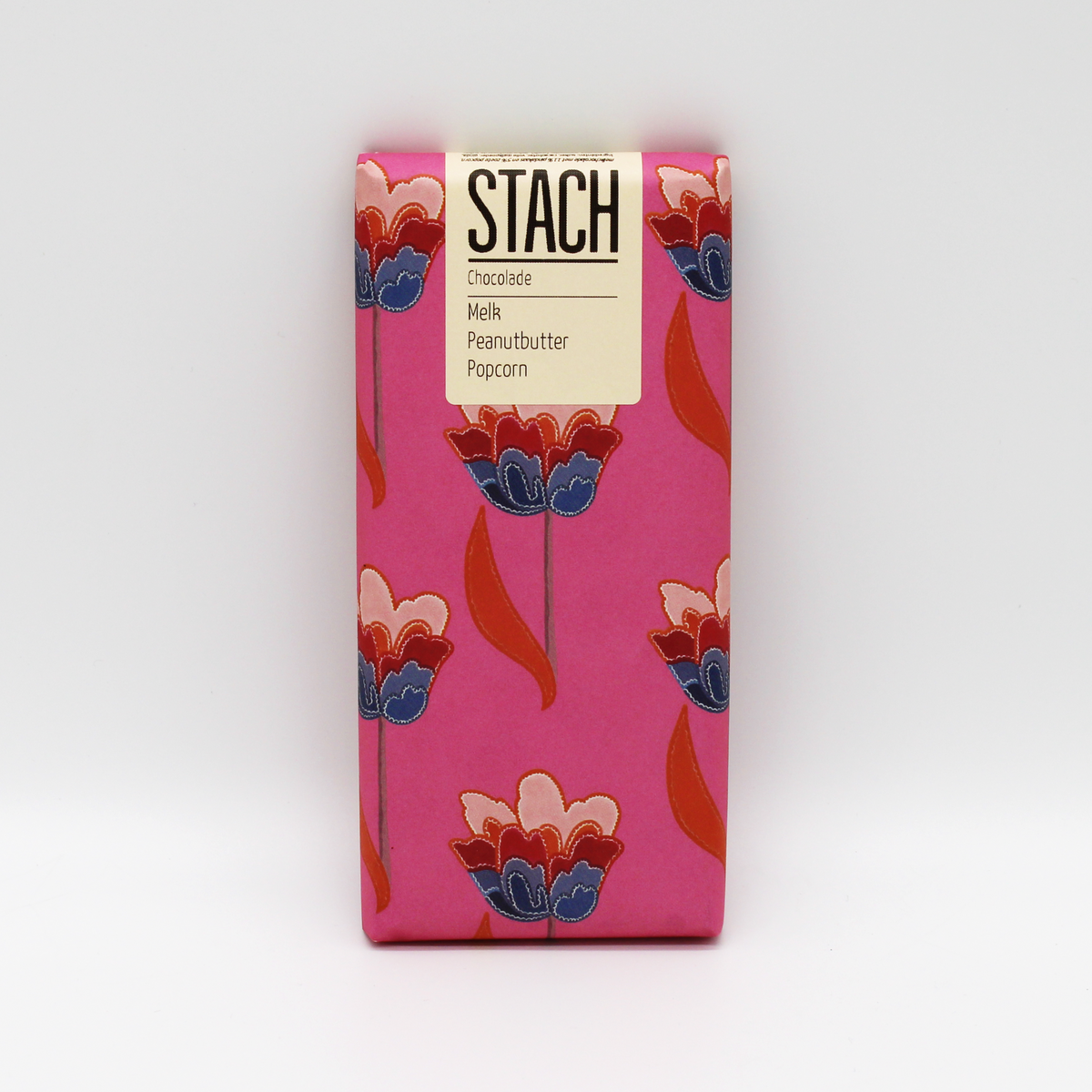 STACH chocolade - Melk Peanutbutter Fudge Popcorn