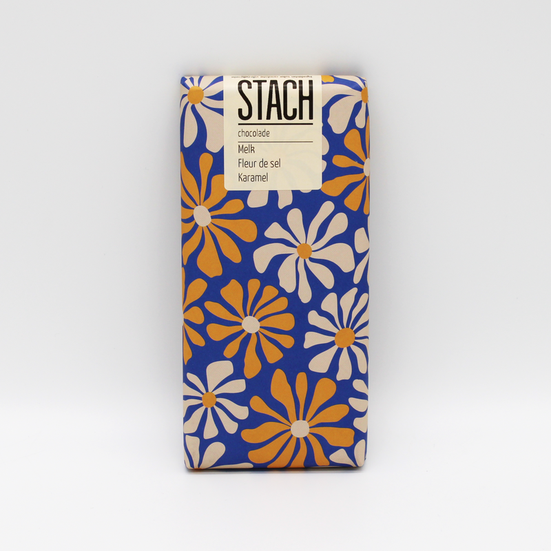 STACH chocolade - Melk Karamel Zeezout 